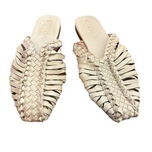 FREE PEOPLE | Gillia slip on leather shoes 38 sandals